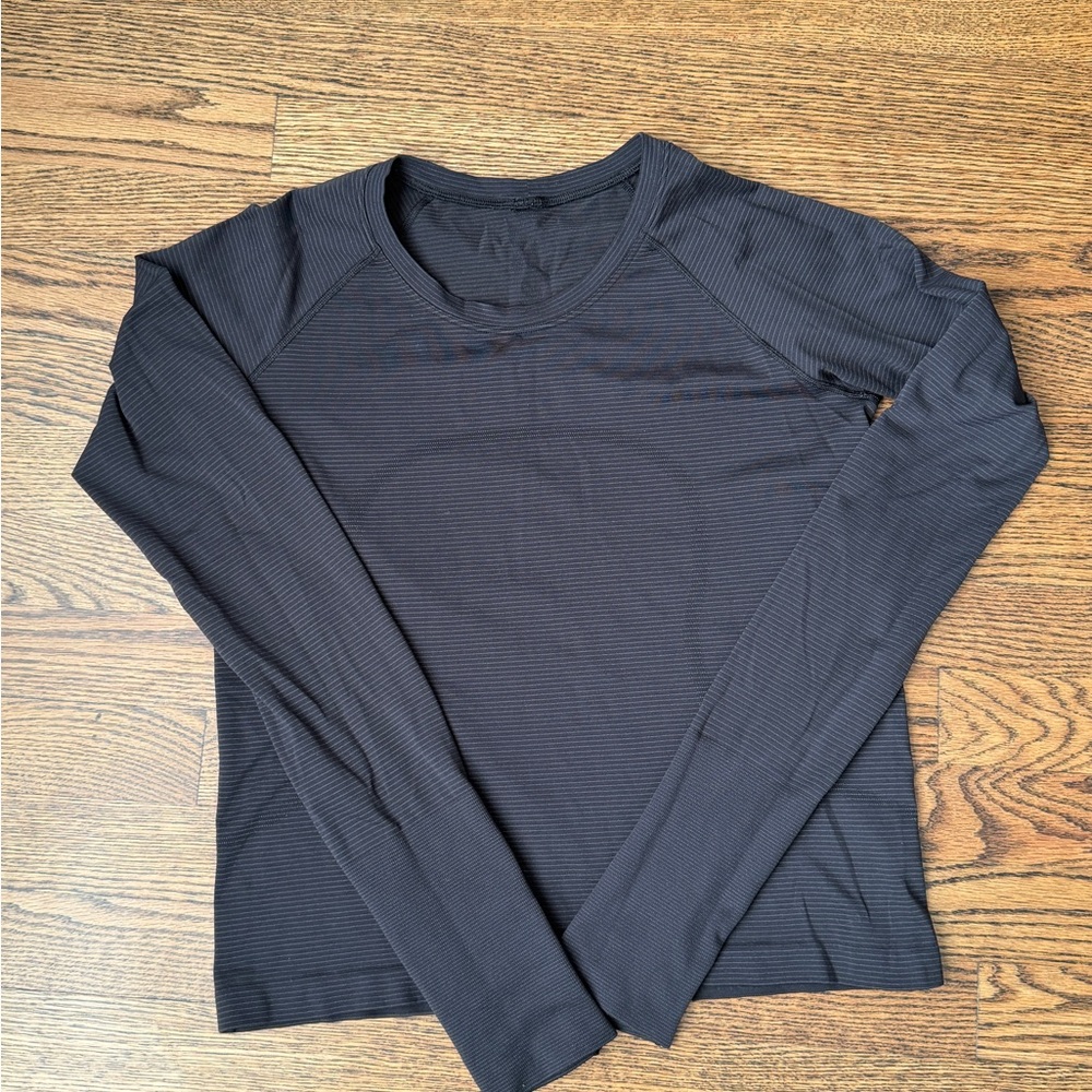 lululemon athletica Black Long Sleeve Top